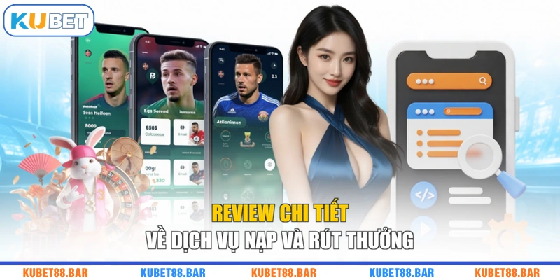 Review chi tiết về dịch vụ nạp và rút thưởng
